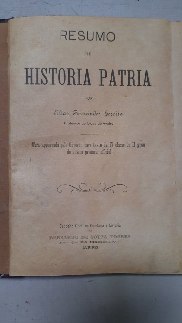 Resumo de Historia Pátria	