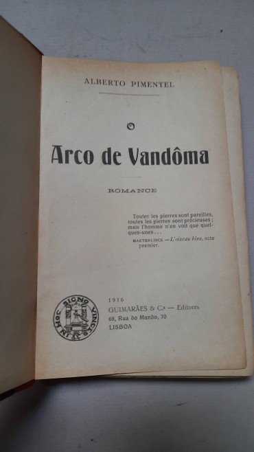 O Arco de Vandôma