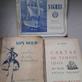 Três (3) Livros sobre o Mar e o Navio Escola Sagres	