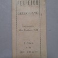 Calendário Perpetuo Gregoriano com inicio em 1582	