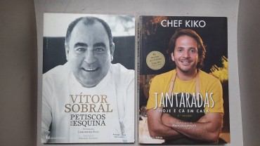 Dois livros de Receitas (Editores DK-Dorling Kindersley)	