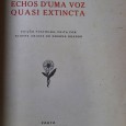 Echos D´Uma voz Quasi Extinta