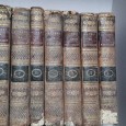 Conjunto de Sete (7) livros muito antigos	