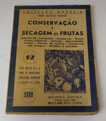 Conservação e secagem de frutas 