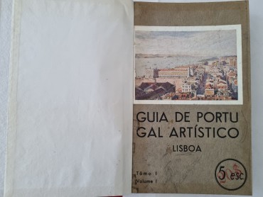 GUIA DE PORTUGAL ARTISTICO LISBOA E PORTUGAL NOTES ET IMAGES 