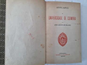 ANNUÁRIO DA UNIVERSIDADE DE COIMBRA