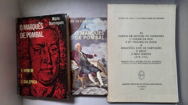 Três Livros de e sobre o Marquês de Pombal	