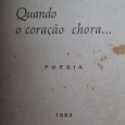 Quatro (4) livros de Poesia