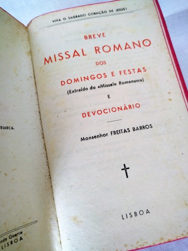 BREVE MISSAL ROMANO