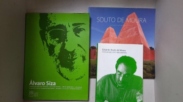 Três Livros do Aquitecto Álvaro Siza e do Eduardo Souto Moura