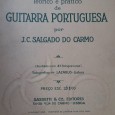 Conjunto de Pautas e ensinamentos sobre a Guitarra Portuguesa	