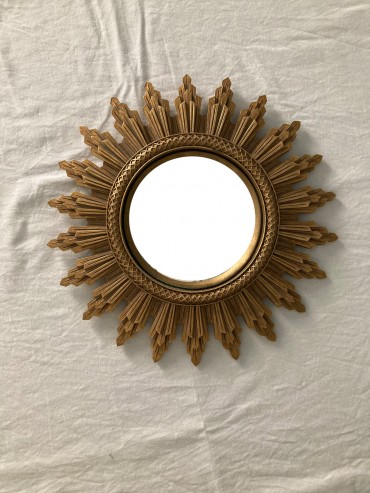 Espelho de motivo Sol 