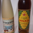 Duas (2) Garrafas de Licor - Laranja e Amêndoa