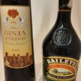 Duas (2) Garrafas de Licor – Ginja e Baileys