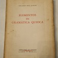 ELEMENTOS DE GRAMÁTICA QUIOCA 