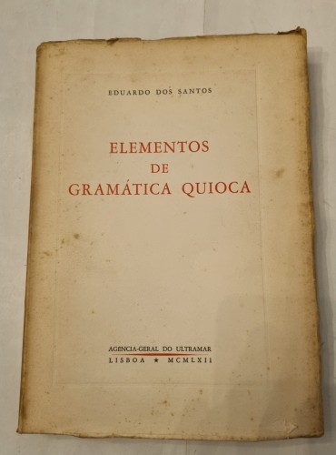 ELEMENTOS DE GRAMÁTICA QUIOCA 