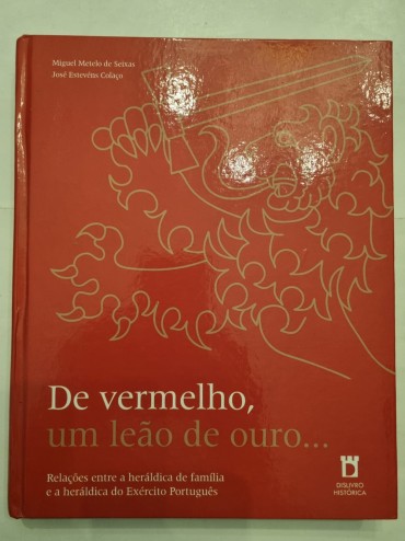 DE VERMELHO, UM LEÃO DE OURO 