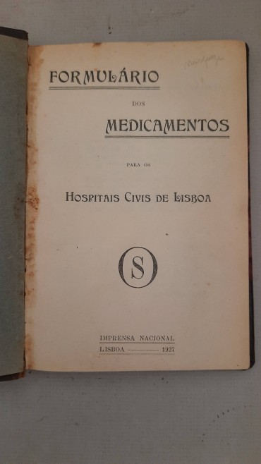Formulário dos Medicamentos para os Hospitais Civis de Lisboa