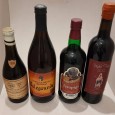 Quatro (4) Garrafas Vinho Fino, Licoroso
