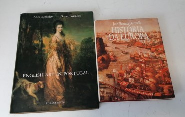 «História da Europa» e «English art in Portugal«
