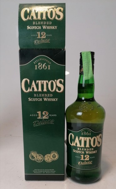 Whisky Catto's 12 anos Deluxe 