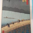 «Tsuyu - Chuvas torrenciais» - HIROSHIGE (1797-1858)