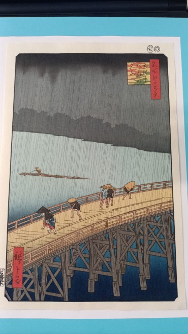 «Tsuyu - Chuvas torrenciais» - HIROSHIGE (1797-1858)