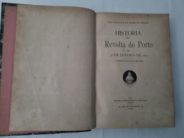 HISTÓRIA DA REVOLTA DO PORTO DE 31 DE JANEIRO DE 1891