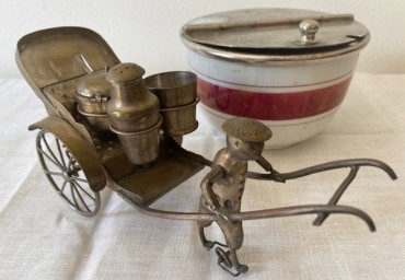 Saleiro e açucareiro 