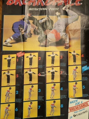 POSTER ANOS 80 BREAKDANCE