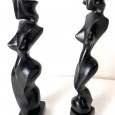 Duas Esculturas Africanas Nús 