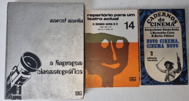 Três livros de cinema e teatro 