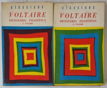 DICIONÁRIO FILOSÓFICO - 2 VOLUMES