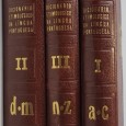 DICIONARIO ETIMOLOGICO DA LINGUA PORTUGUESA - 3 VOLUMES