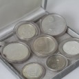 Nove moedas comemorativas portuguesas