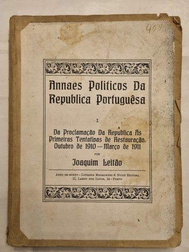 ANNAES POLITICOS DA REPUBLICA PORTUGUÊSA