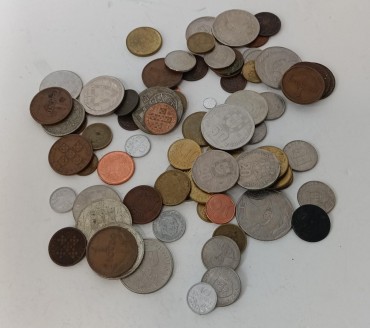Lote de moedas portuguesas (euros e escudos)