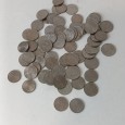 Lote de moedas de 25 e 10 escudos 