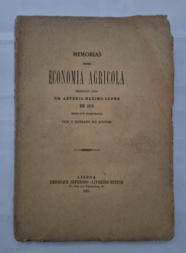MEMORIAS SOBRE ECONOMIA AGRICOLA 