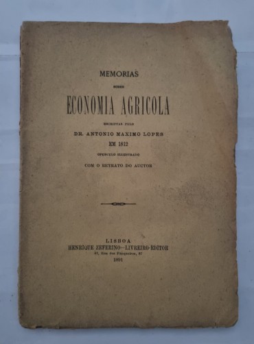 MEMORIAS SOBRE ECONOMIA AGRICOLA 