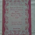 LIVRO DAS RECEITAS DE DOCES E COZINHADOS VÁRIOS d´ESTE CONVENTO DE SANTA CLARA D`ÉVORA 1729 