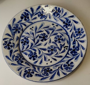 Prato de grandes dimensões