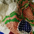 Lote de crochets e rendas