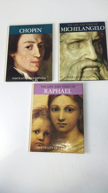 Três publicações sobre arte 