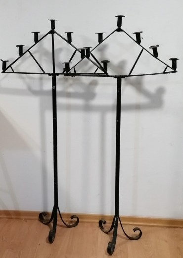 Par de candelabros 