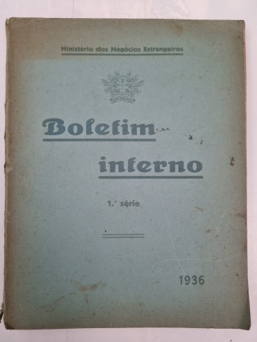 BOLETIM INTERNO DO MINISTÉRIO DOS NEGÓCIOS ESTRANGEIROS 