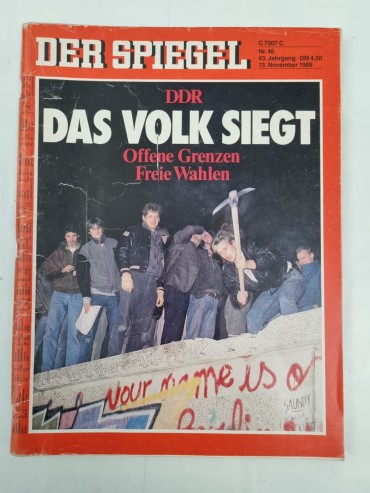 DER SPIEGEL DDR DAS VOLK SIEGT 1989