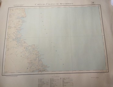 Carta da Colónia de Moçambique 