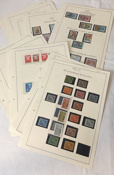 Portugal - selos novos 1953 a 1972 (muitas séries completas) 