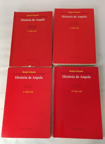 História de Angola - 4 VOL. 